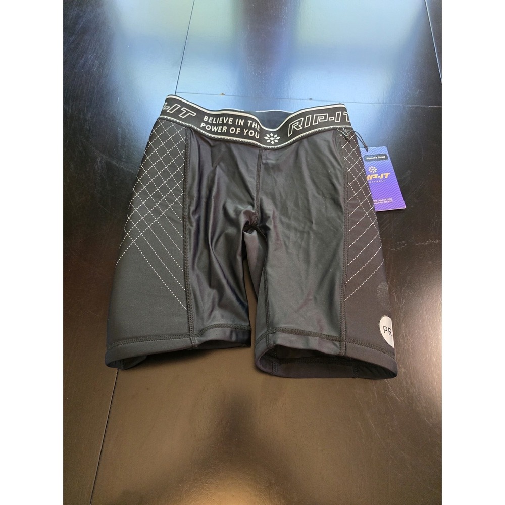 NEW RIP-IT Softball Sliding Shorts Pro Women's Small Black Padded Leak-Proof NWT